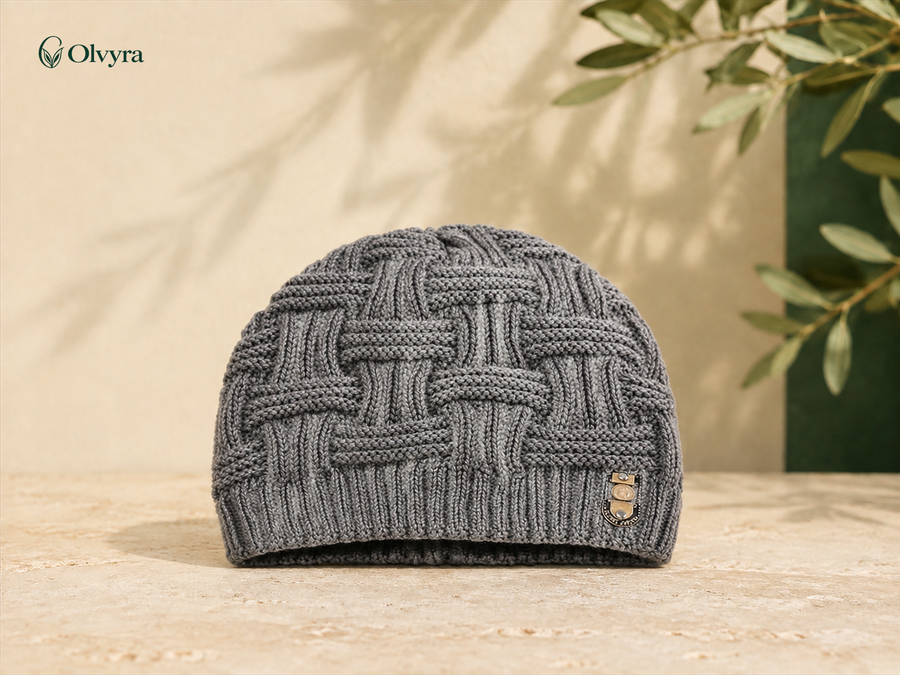 Ribbed winter beanie