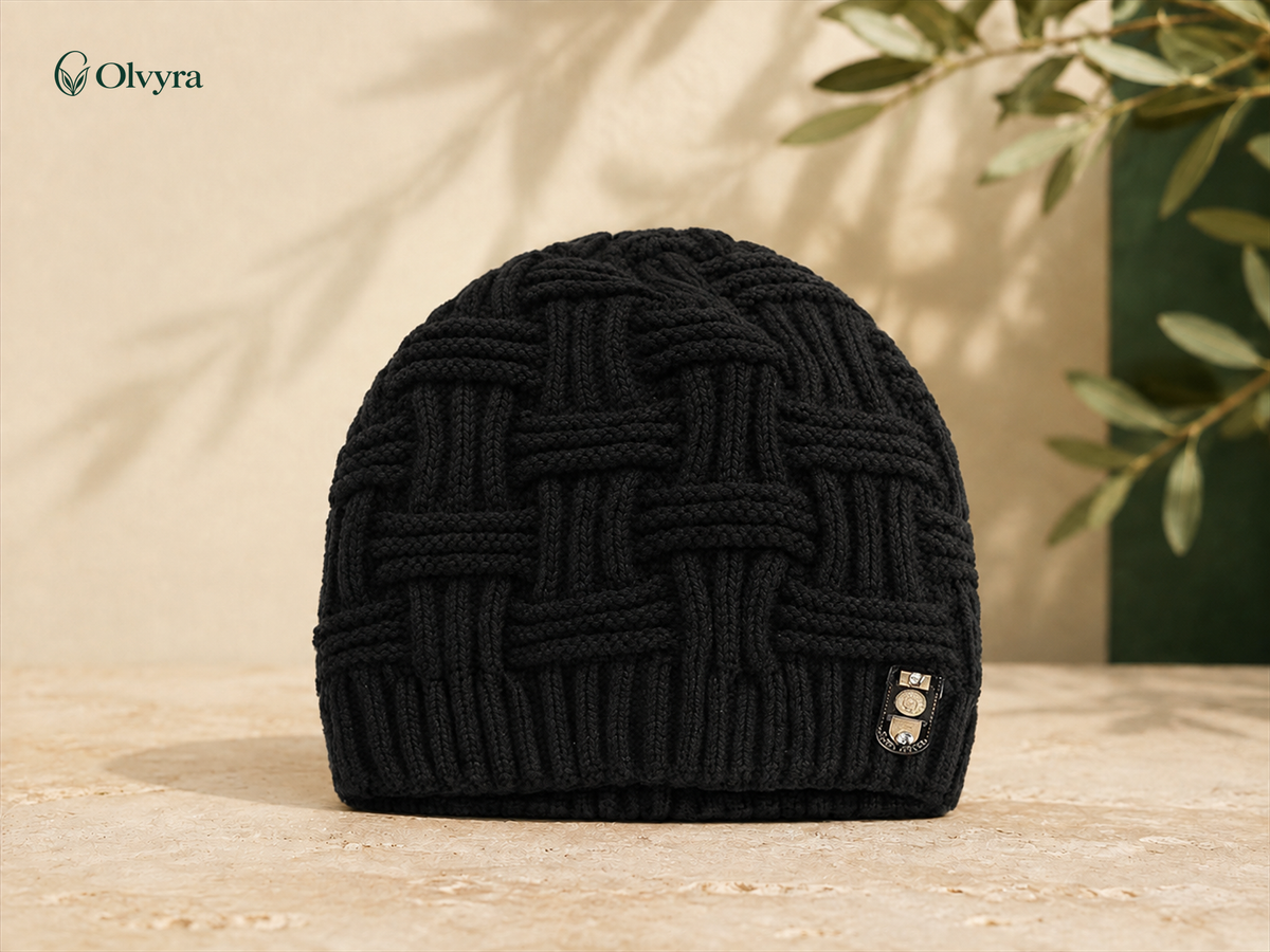 Ribbed winter beanie