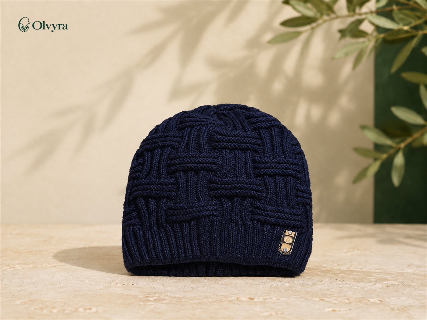 Ribbed winter beanie