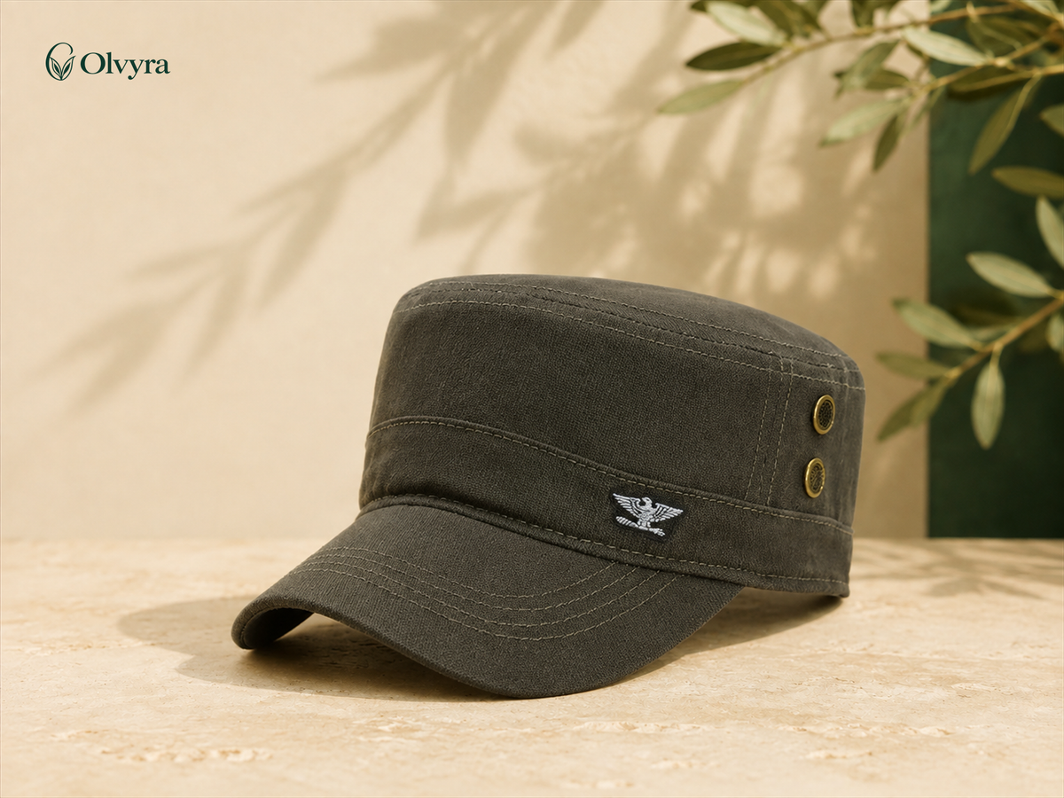 Outdoor flat cap