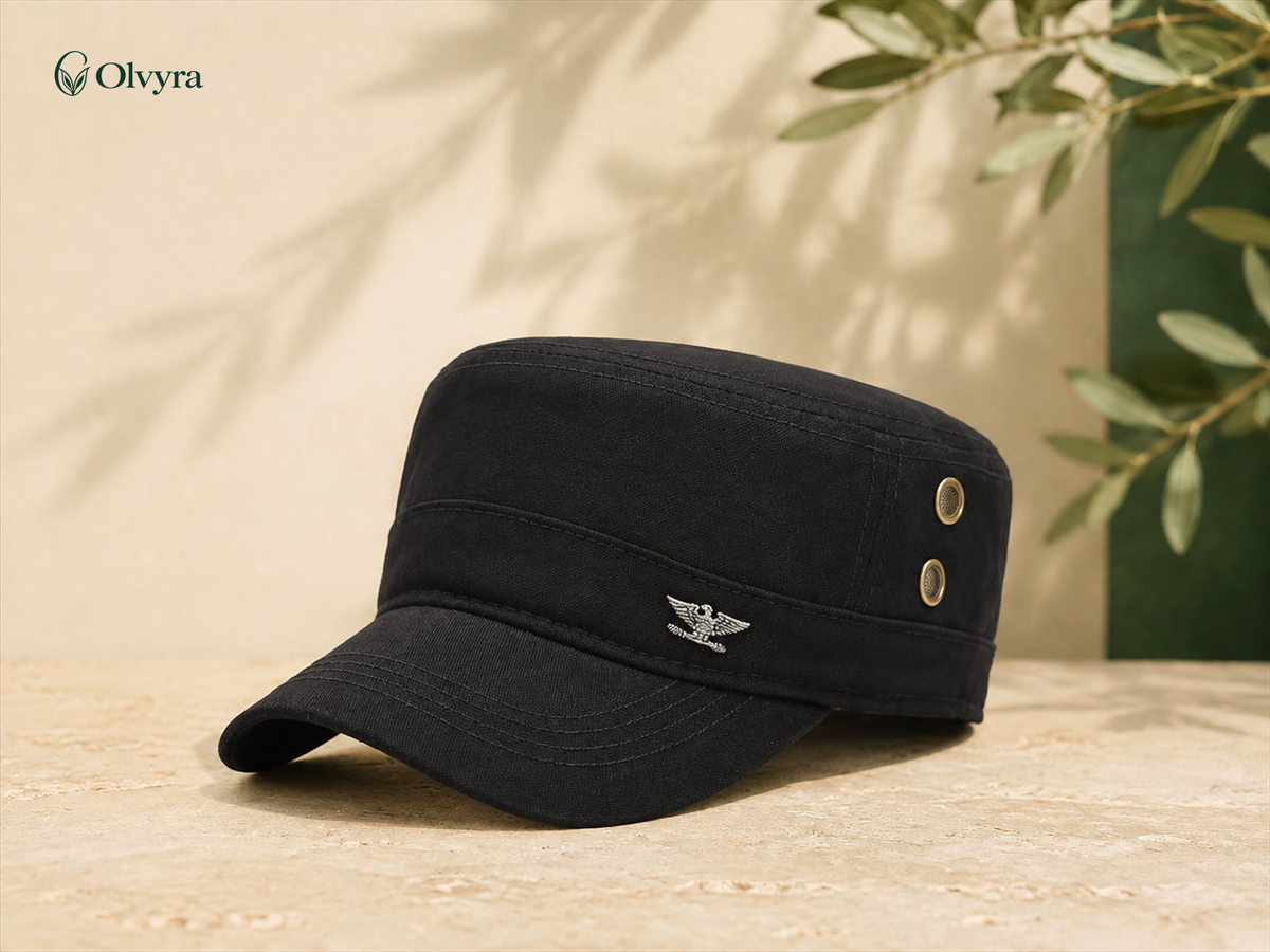 Outdoor flat cap