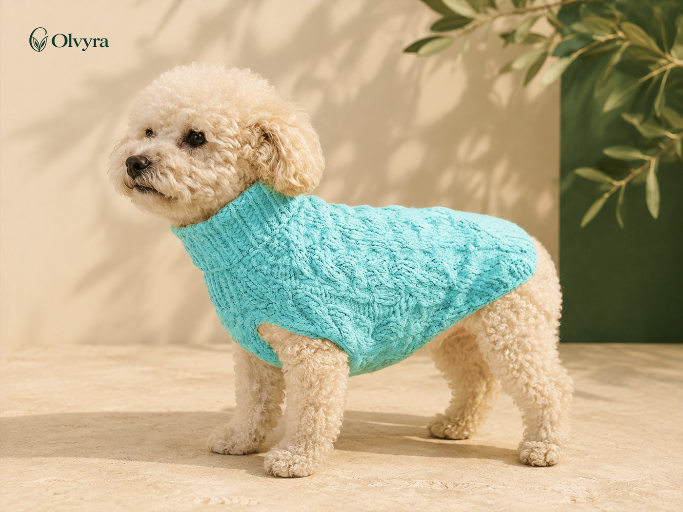 Warm dog sweater