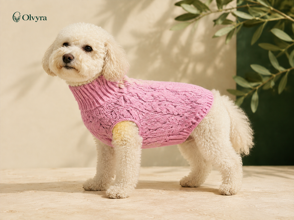 Warm dog sweater