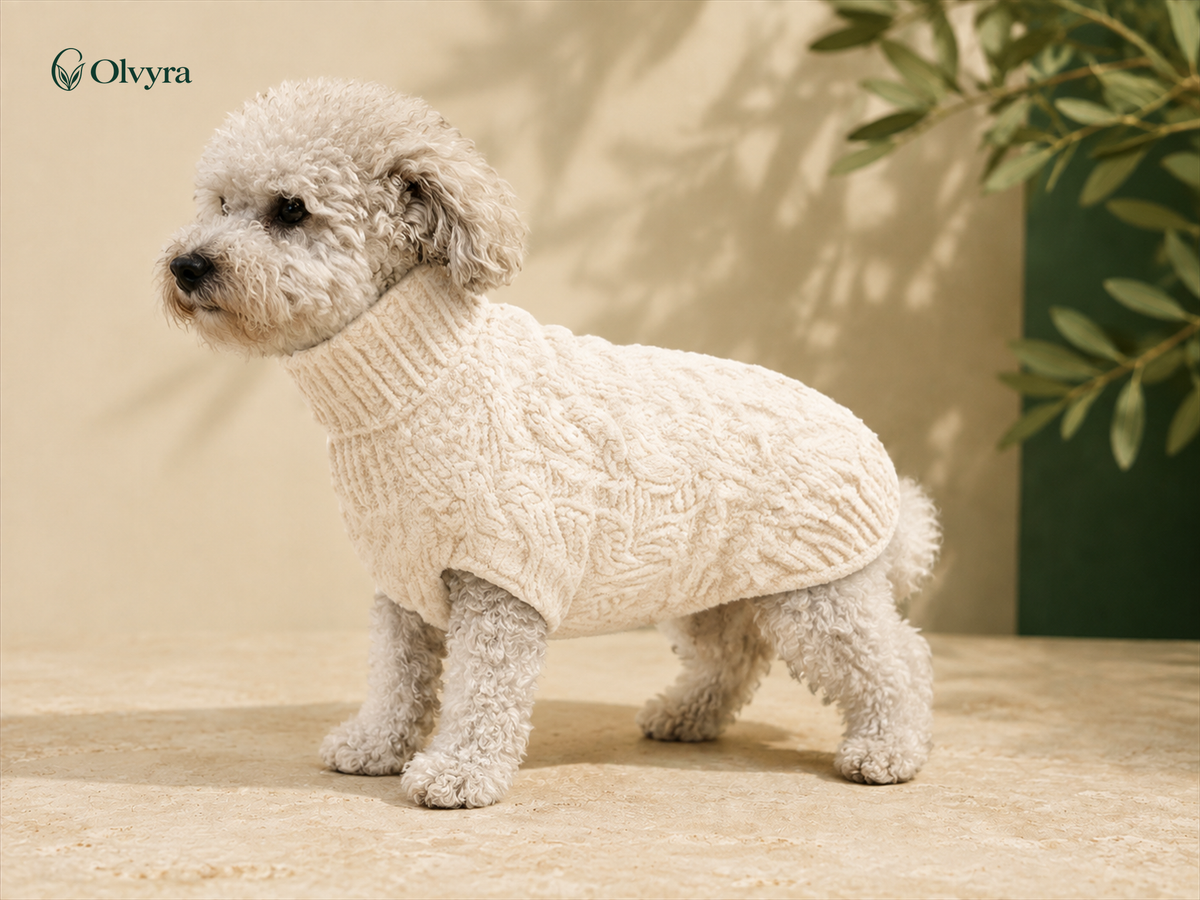 Warm dog sweater