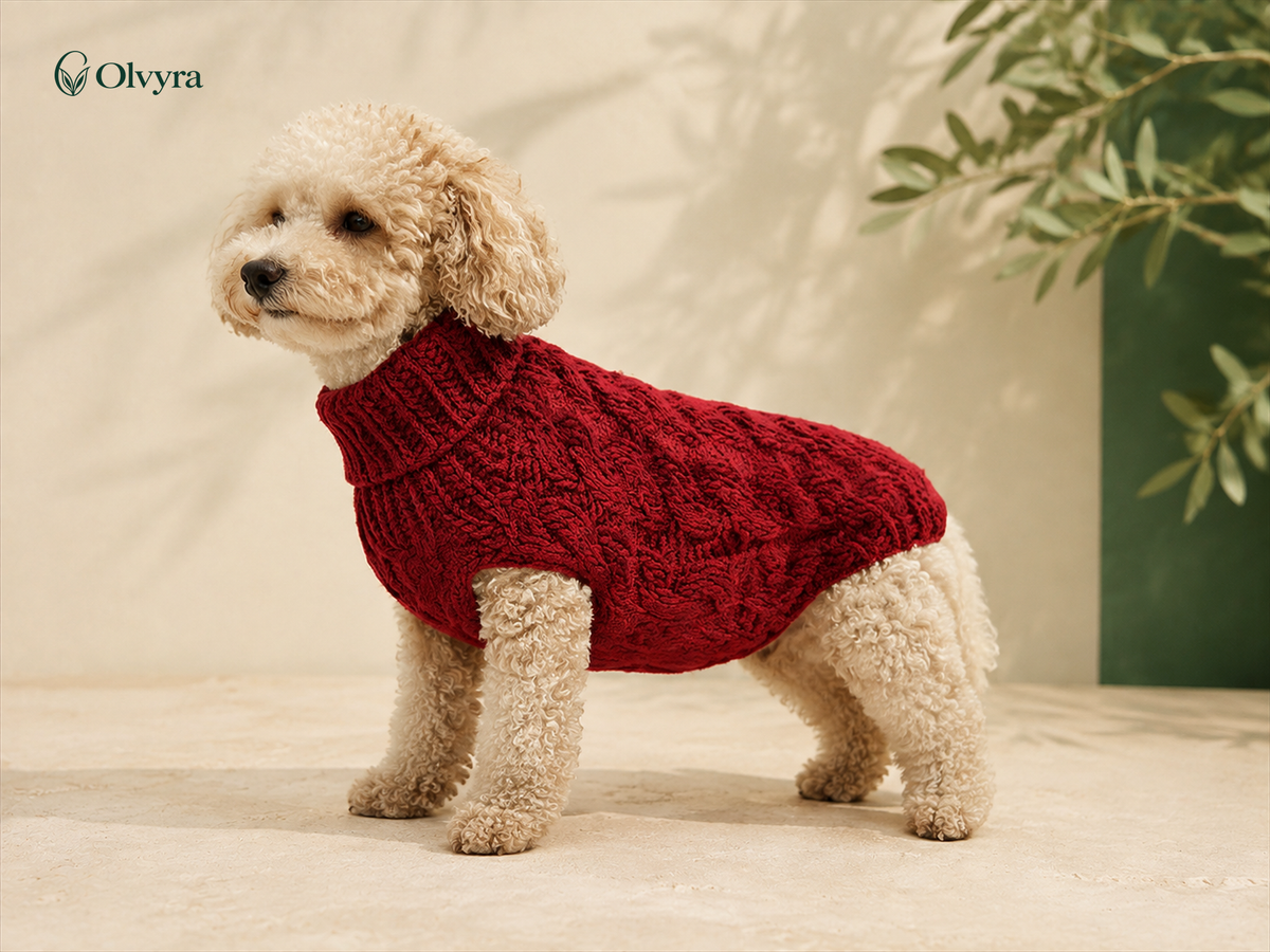 Warm dog sweater