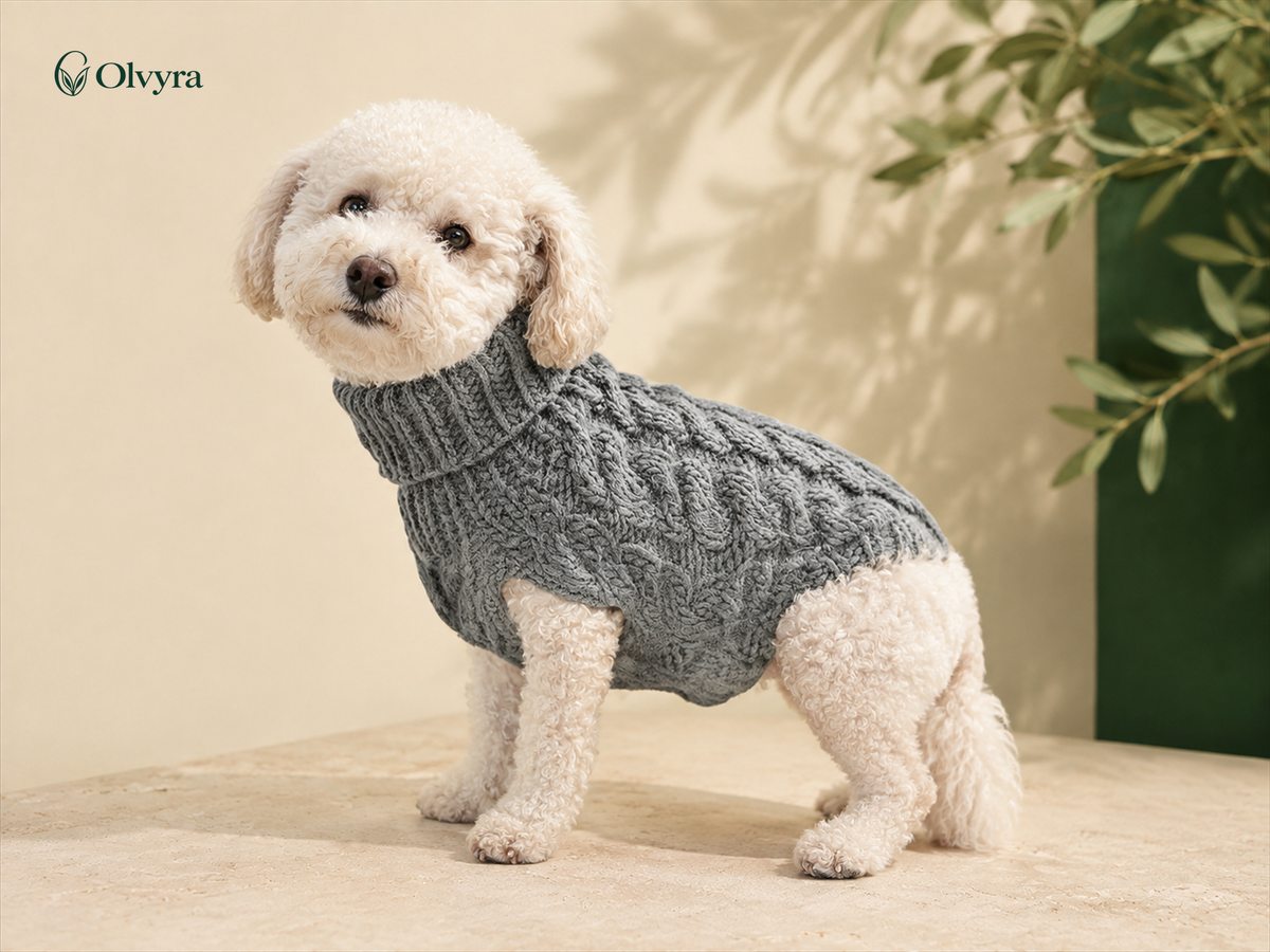 Warm dog sweater