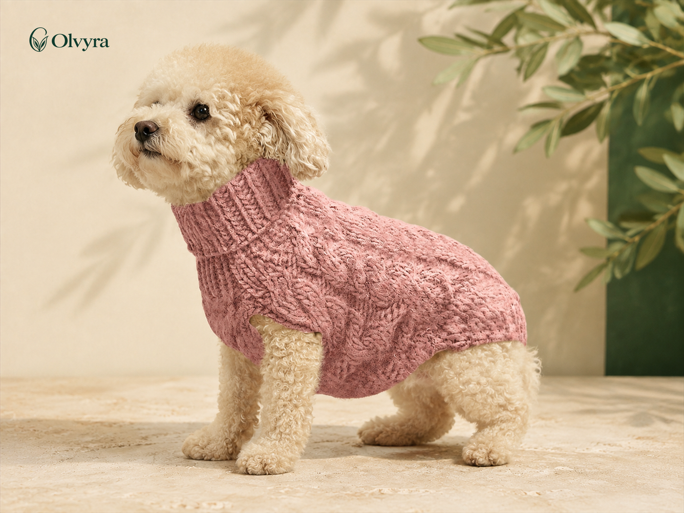 Warm dog sweater