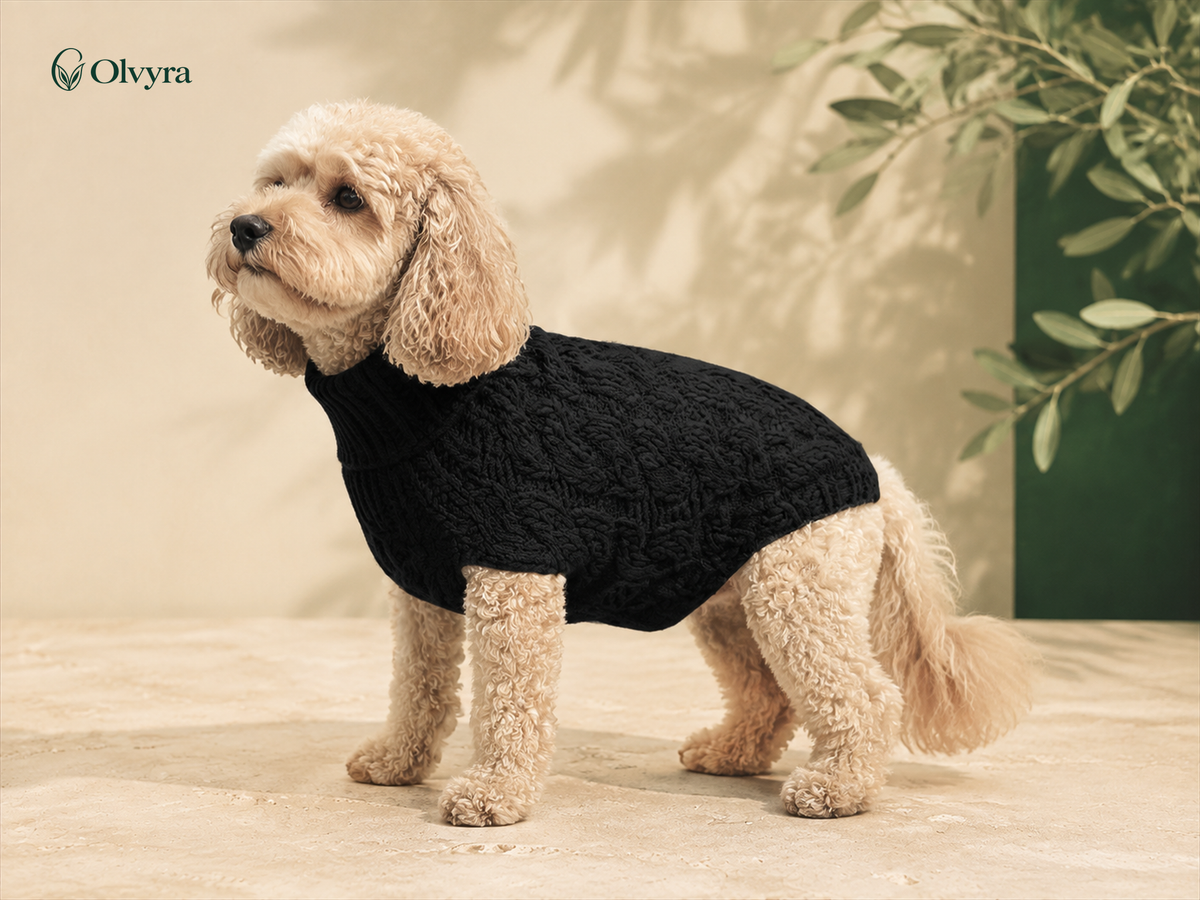 Warm dog sweater