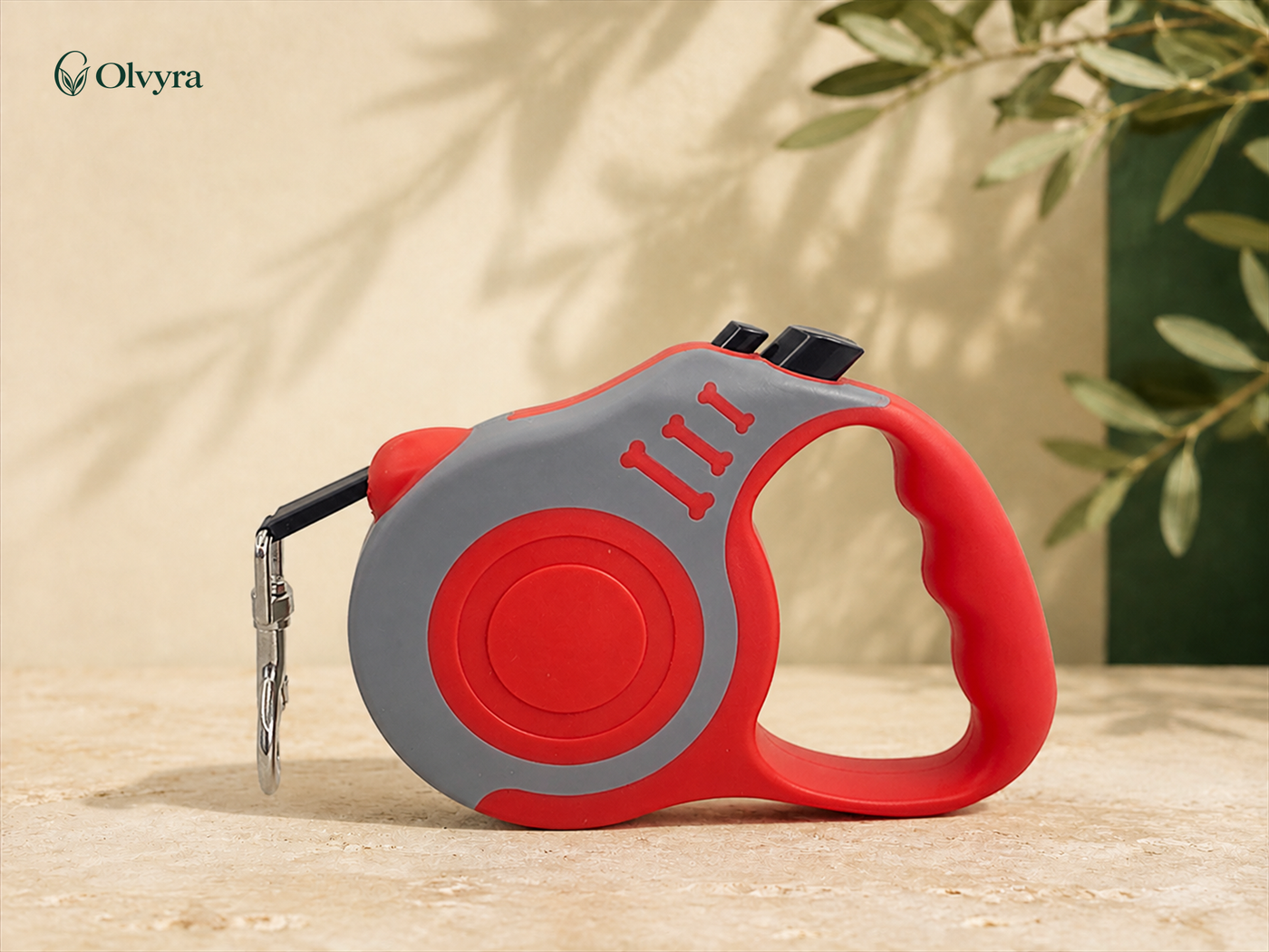 Automatic retractable dog leash