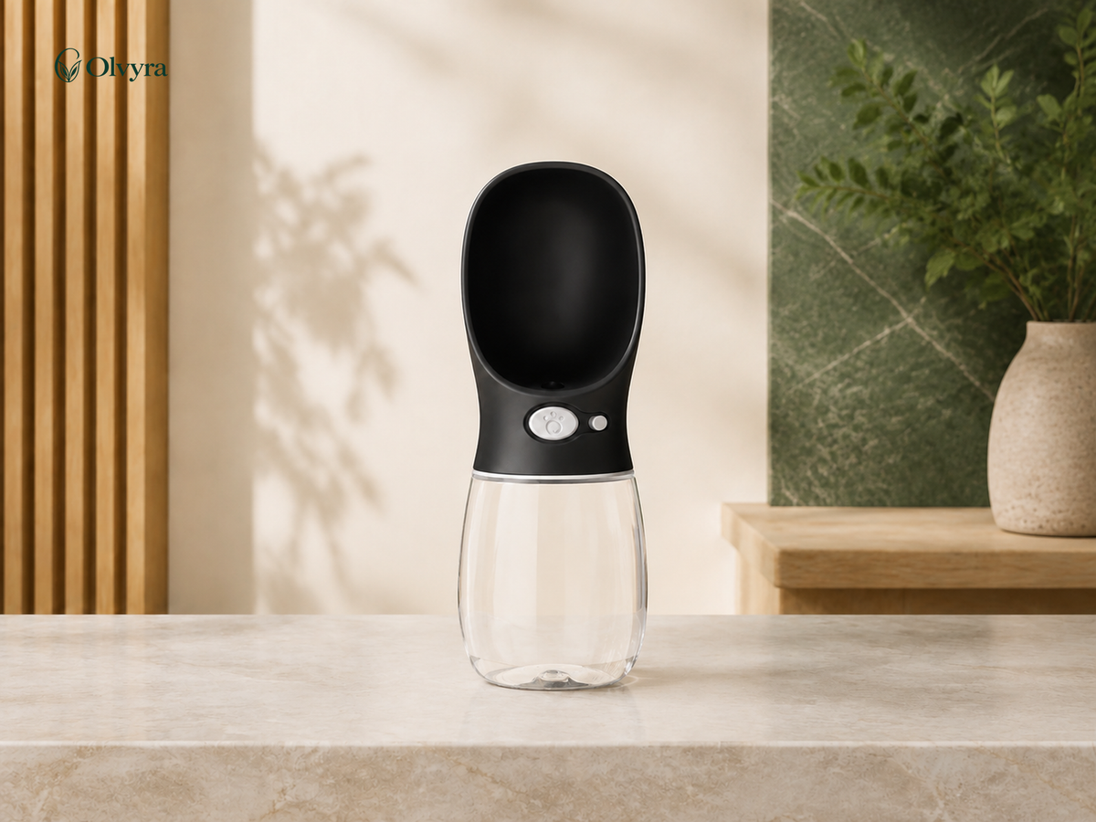 Portable dog water bottle