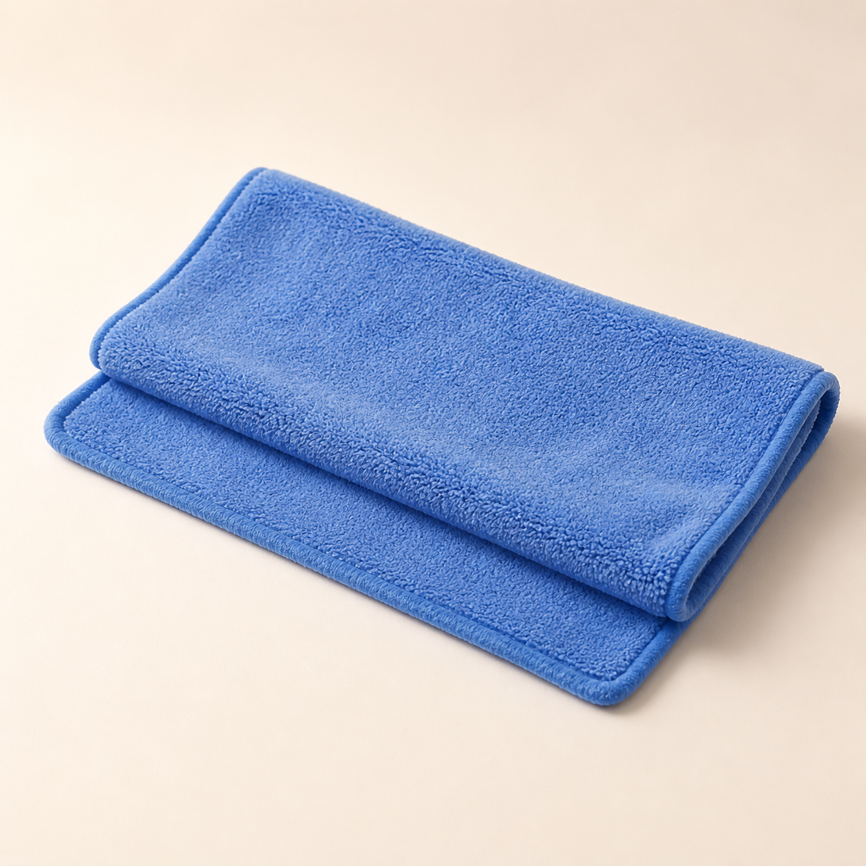 Serviette démaquillante réutilisable 40 cm - Bleu - S – 40 × 17 cm — Reusable 40 cm Makeup Remover Towel - Blue - S – 40 × 17 cm