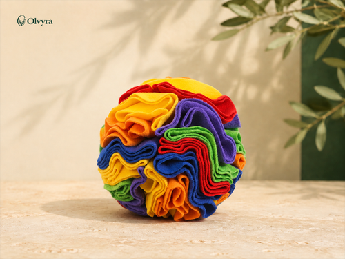 Balle de fouille Olvyra — Rainbow colors