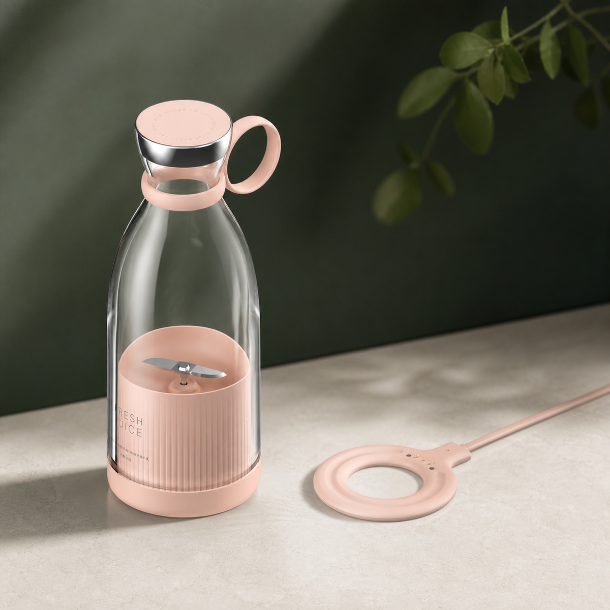 Rechargeable portable blender 350 to 420 ml