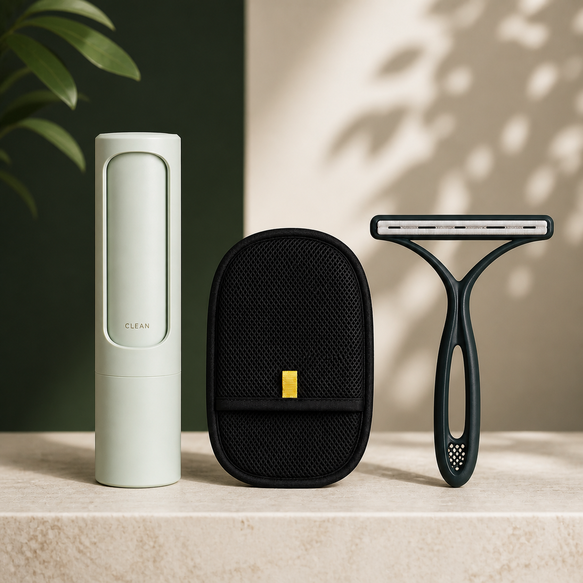 2-in-1 Reusable Lint and Hair Remover Brush