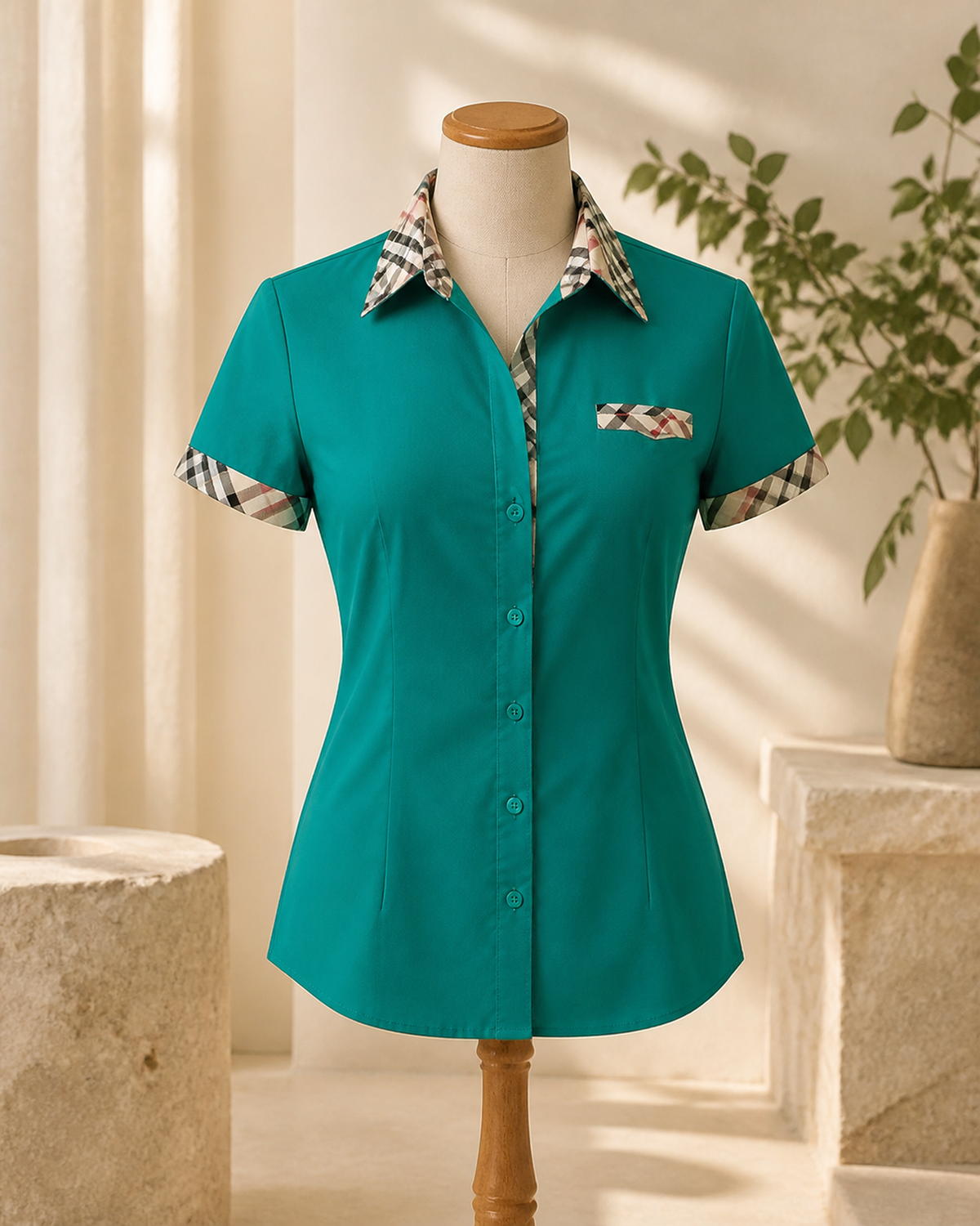 Printed short-sleeve shirt