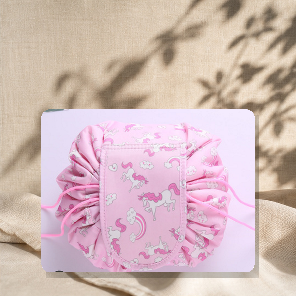 Trousse de rangement à cordon motif animal — D — vue 2