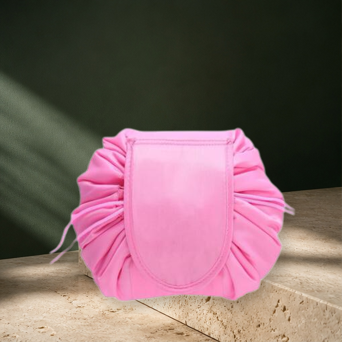 Trousse de rangement à cordon motif animal — Deep Rose — vue 17