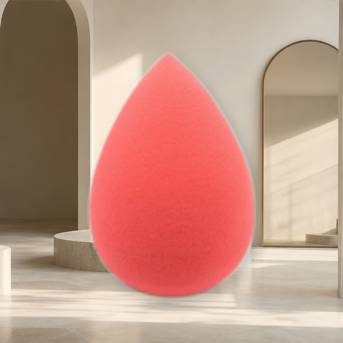 Éponge de maquillage goutte d’eau — 02.pink — vue 2