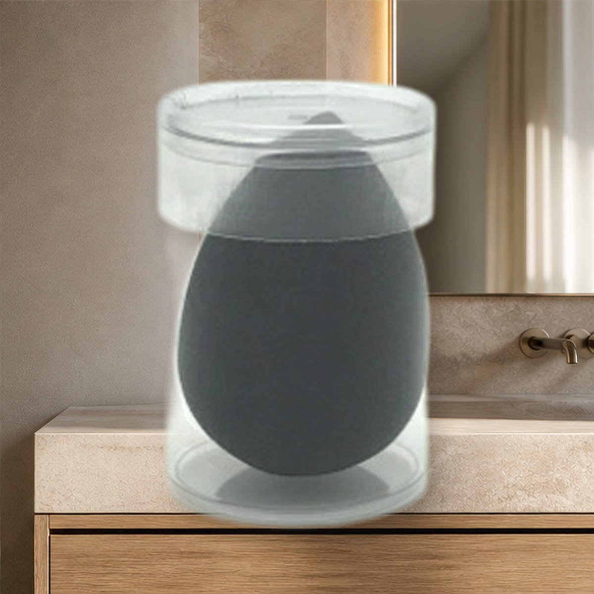 Éponge de maquillage goutte d’eau — Noir — vue 11