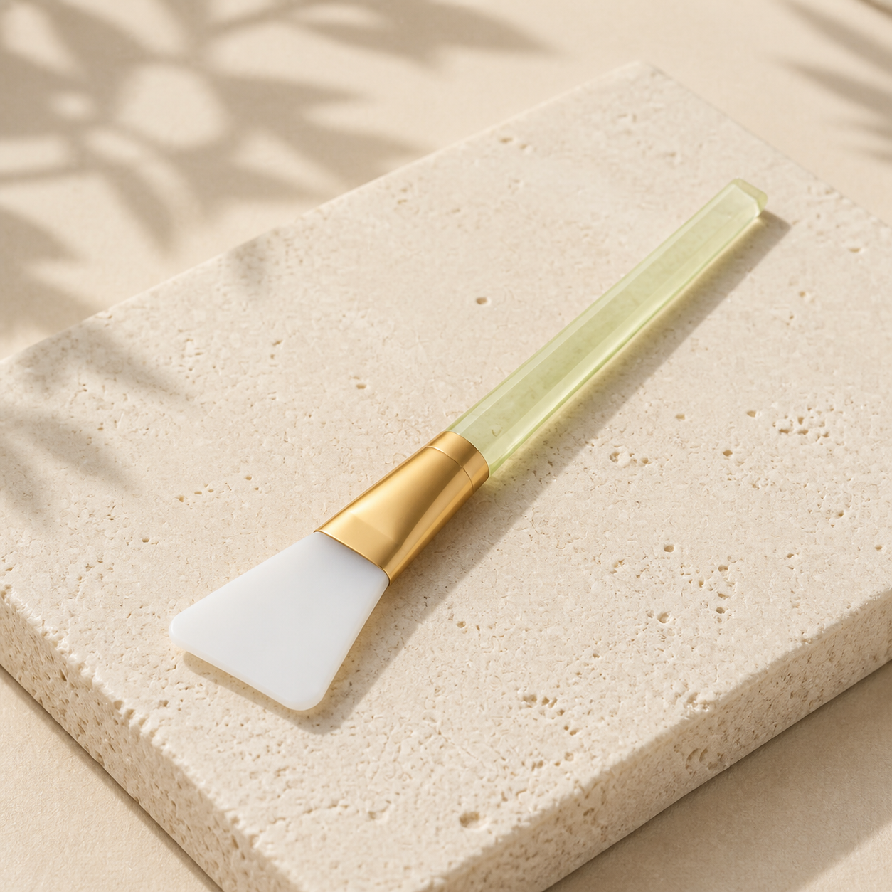 Pinceau en silicone pour masque visage — Jaune — vue 7