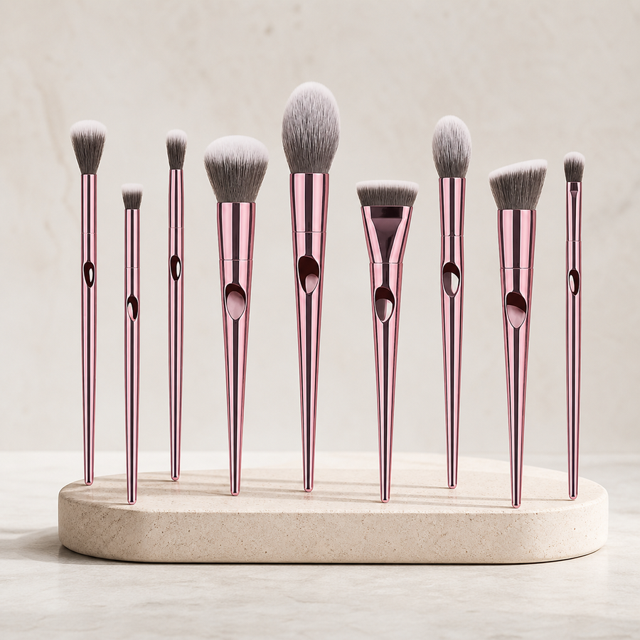 Set de pinceaux de maquillage précision — Visuel principal Olvyra — vue 1