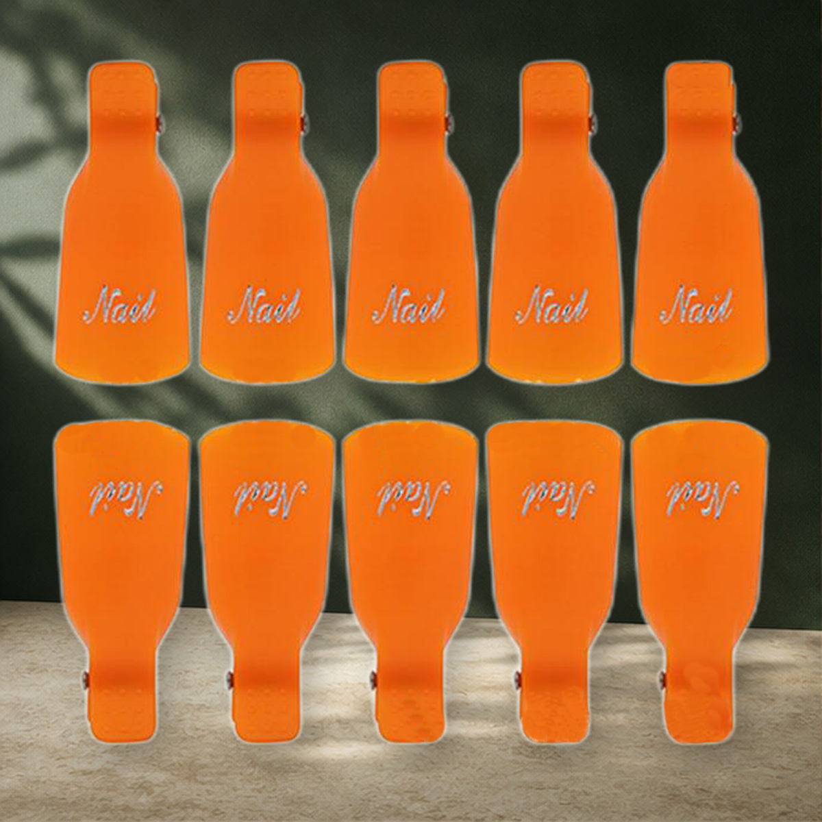 Pinces de retrait pour vernis gel — Orange — vue 8