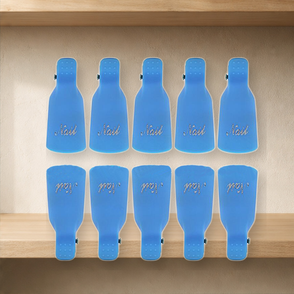 Pinces de retrait pour vernis gel — Bleu — vue 9