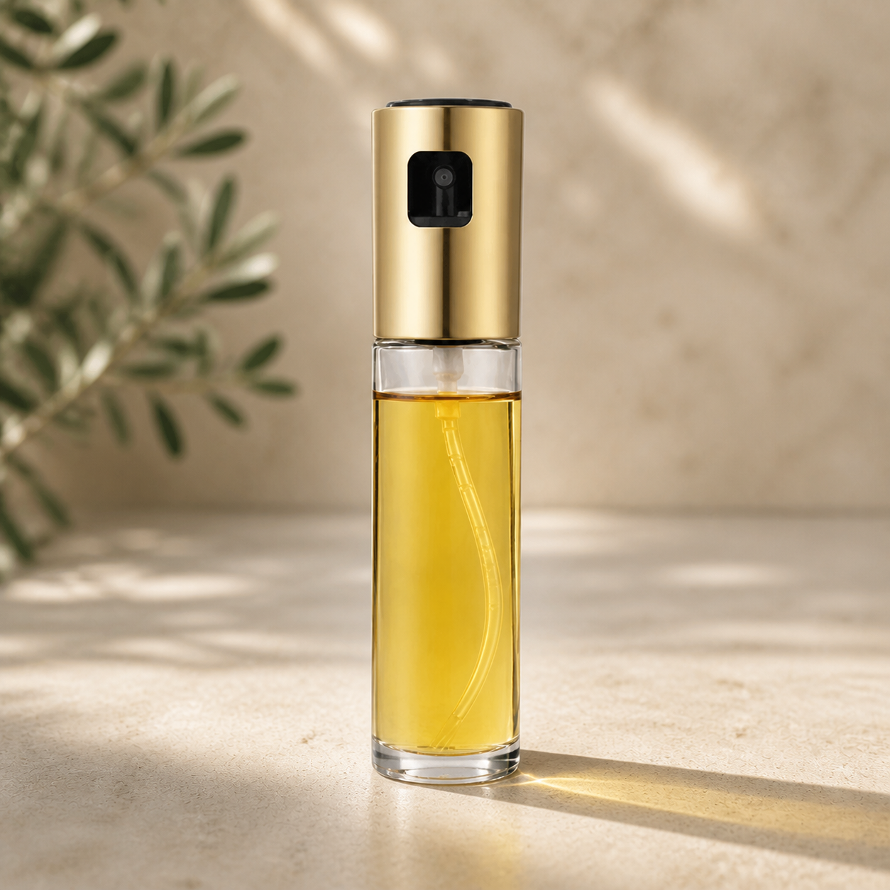 Vaporisateur d’huile 100 ml or — Gold 100 ml glass oil sprayer