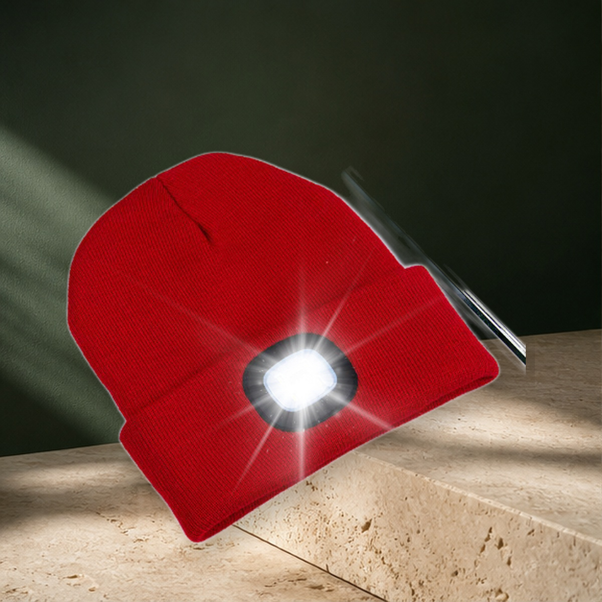 Bonnet lumineux à LED — Red-C — vue 7
