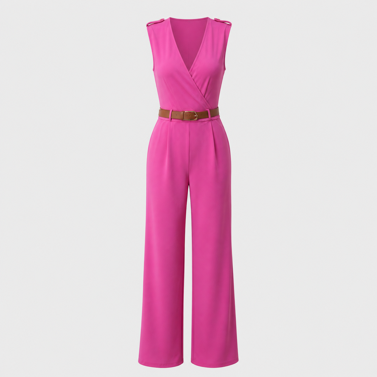 Combinaison-pantalon fluide — Rose — vue 7