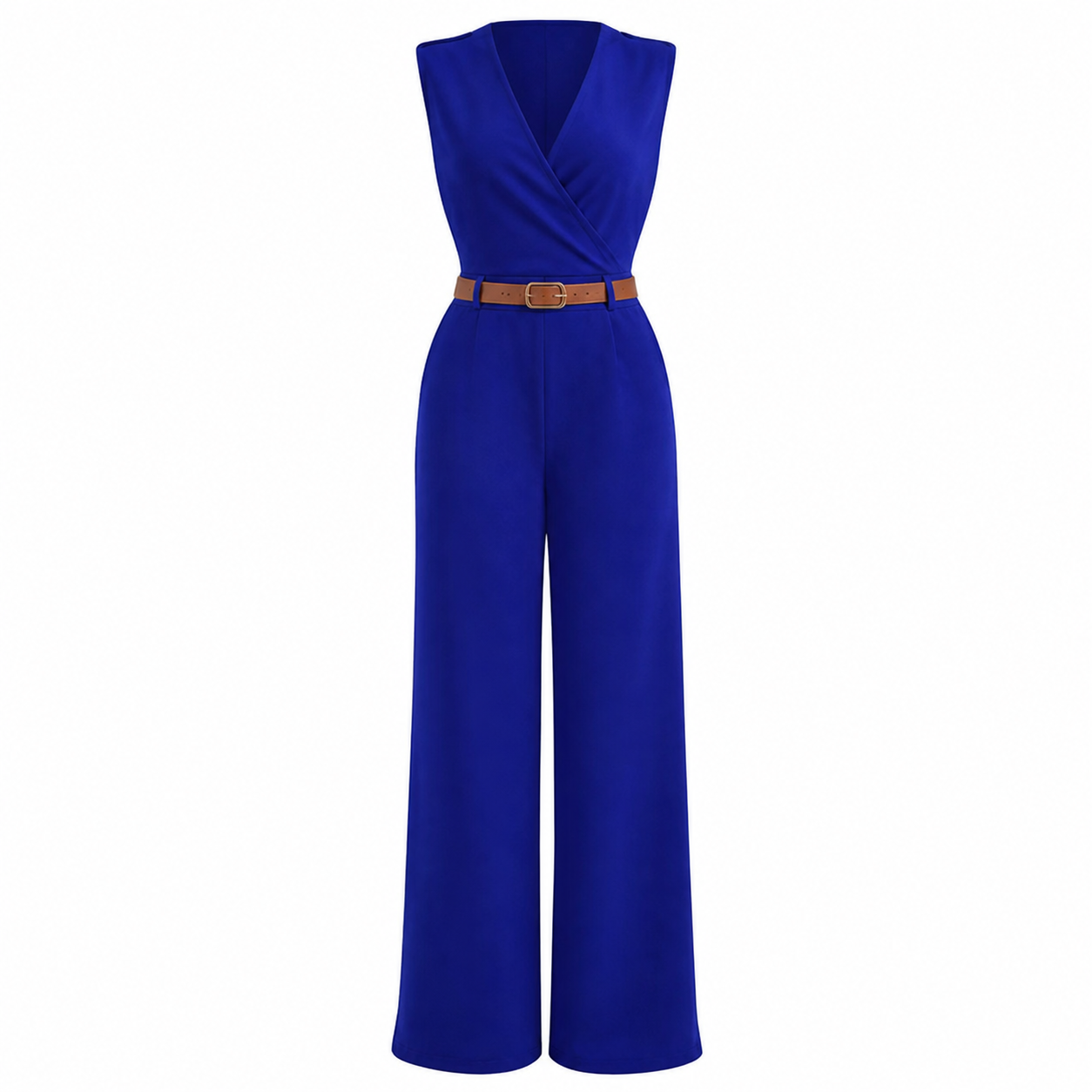 Combinaison-pantalon fluide — Bleu roi — vue 11