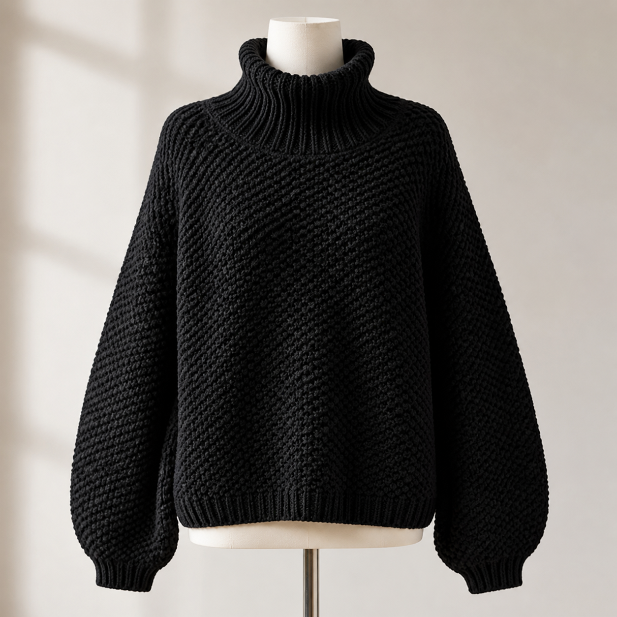 Pull épais en maille — Visuel principal Olvyra — vue 1