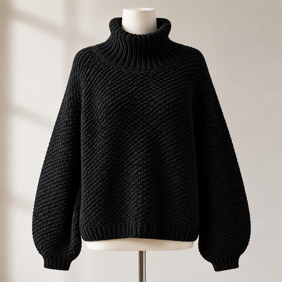 Pull épais en maille — Visuel principal Olvyra — vue 1