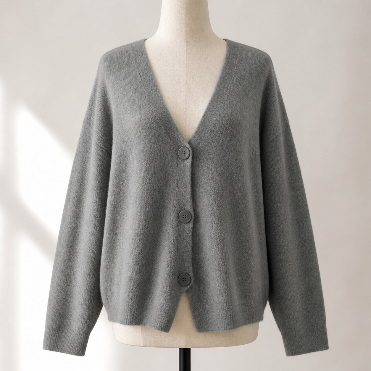 Cardigan long en maille — Visuel principal Olvyra — vue 1