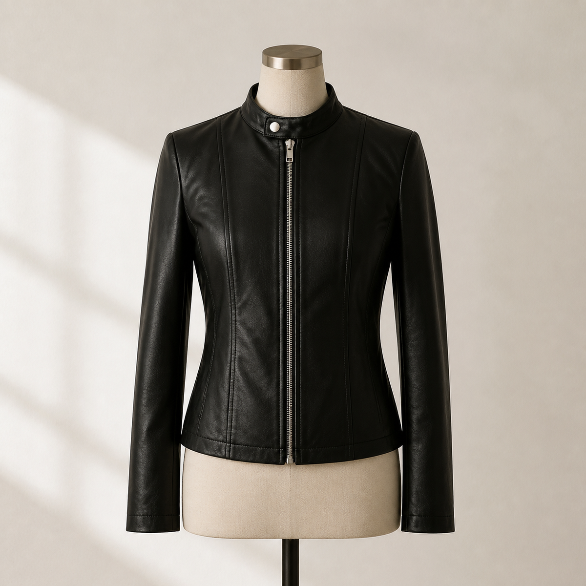 Blazer structuré effet cuir — Visuel principal Olvyra — vue 1