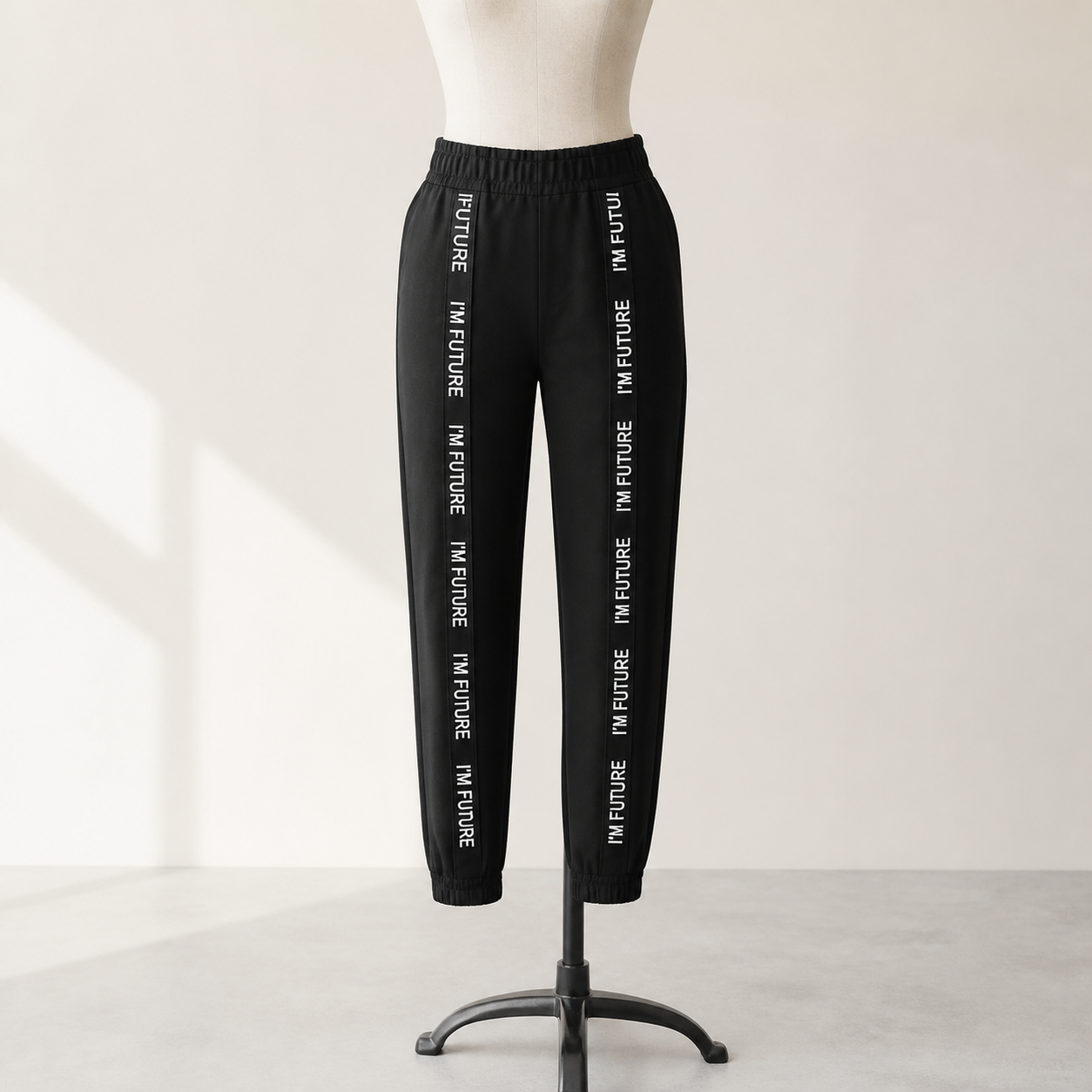 Pantalon décontracté à bandes latérales — Visuel principal Olvyra — vue 1
