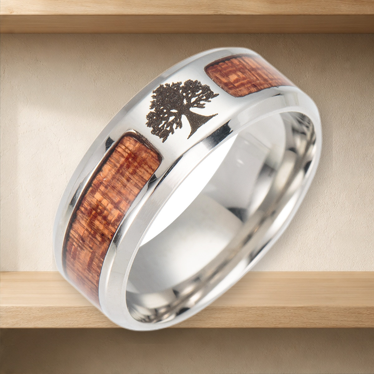 Bague minimaliste pour homme — 8 — vue 5