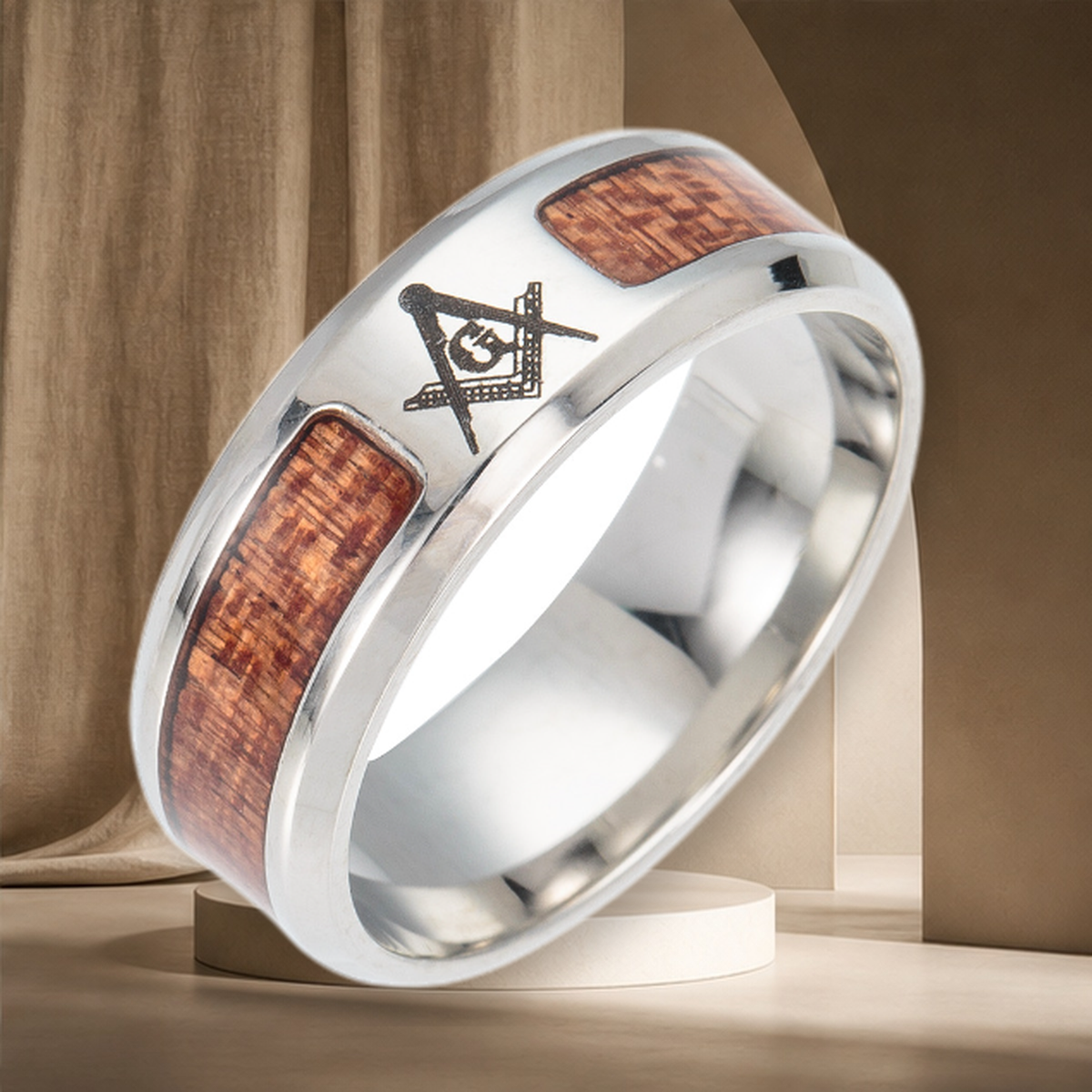 Bague minimaliste pour homme — 6 — vue 7