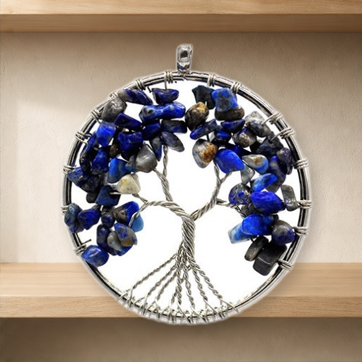 Collier pendentif arbre de vie — Blue-Chain — vue 3