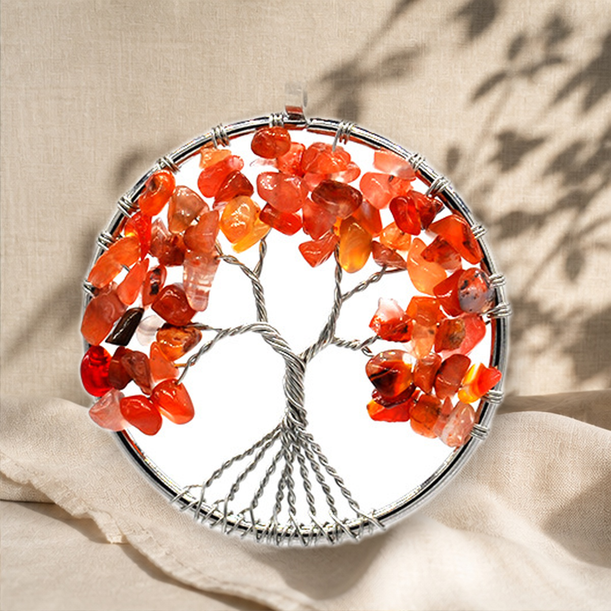 Collier pendentif arbre de vie — Agate-Rope — vue 7