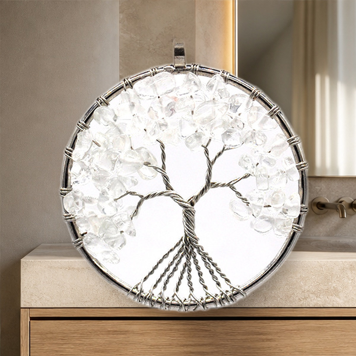 Collier pendentif arbre de vie — White-Rope — vue 9