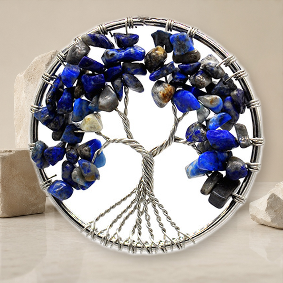 Collier pendentif arbre de vie — Blue-Rope — vue 12