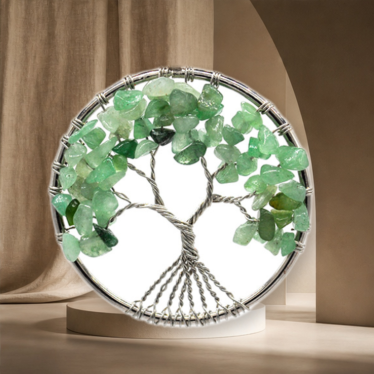 Collier pendentif arbre de vie — Green-Chain — vue 13