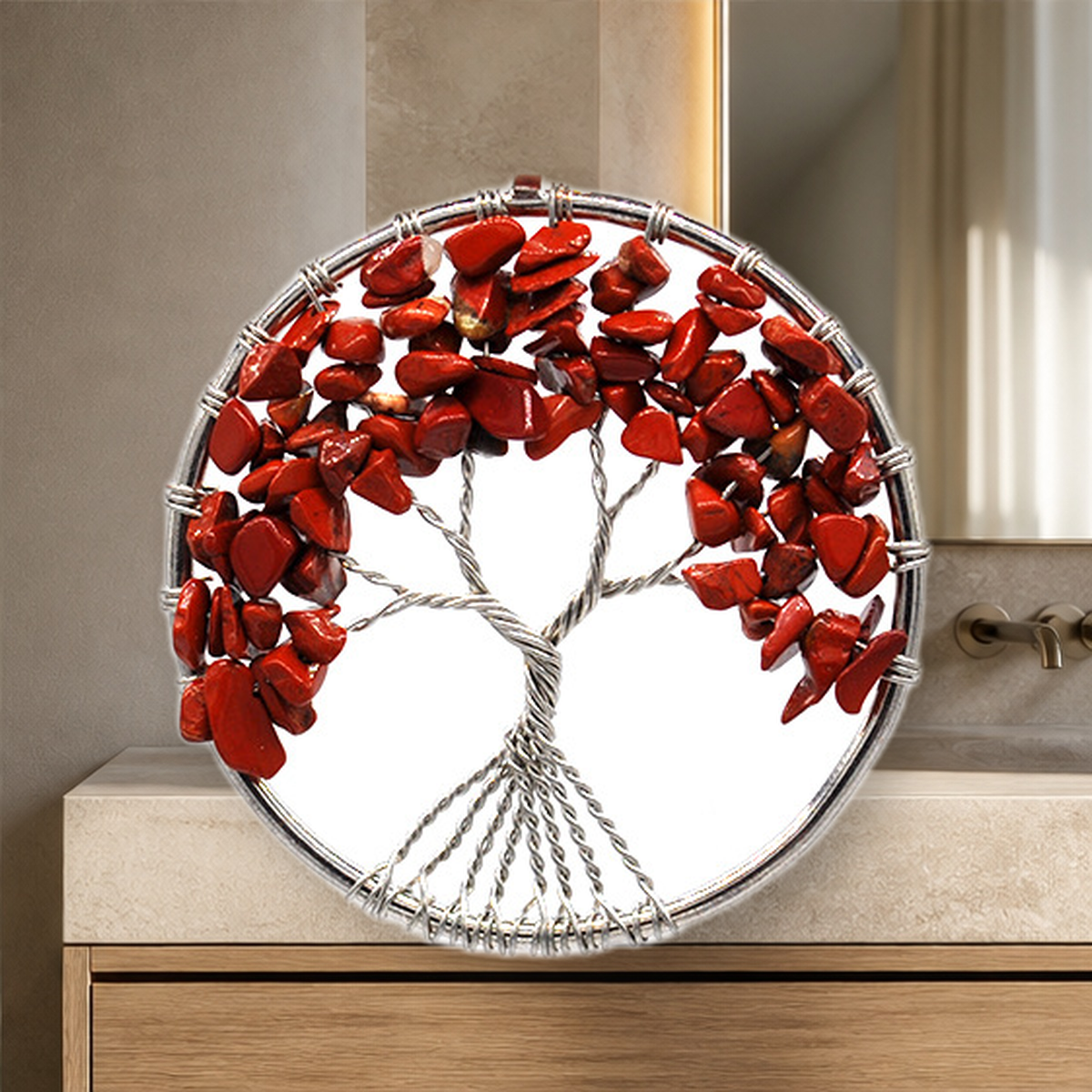 Collier pendentif arbre de vie — Red-Chain — vue 17