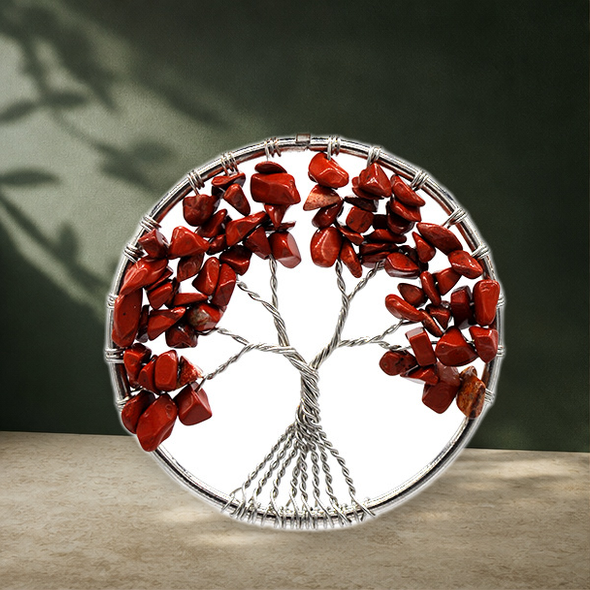 Collier pendentif arbre de vie — Red-Rope — vue 18