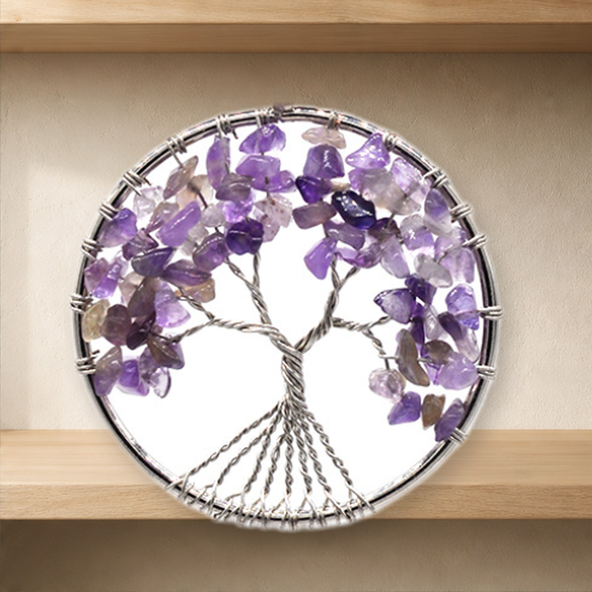 Collier pendentif arbre de vie — Purple-Rope — vue 19