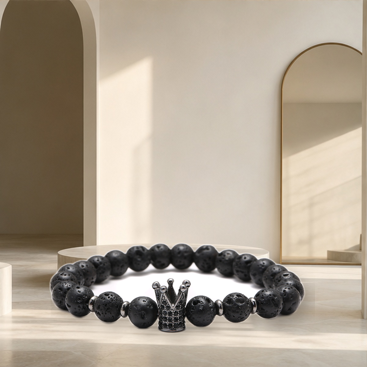 Bracelet tête de lion — Style 4 — vue 10