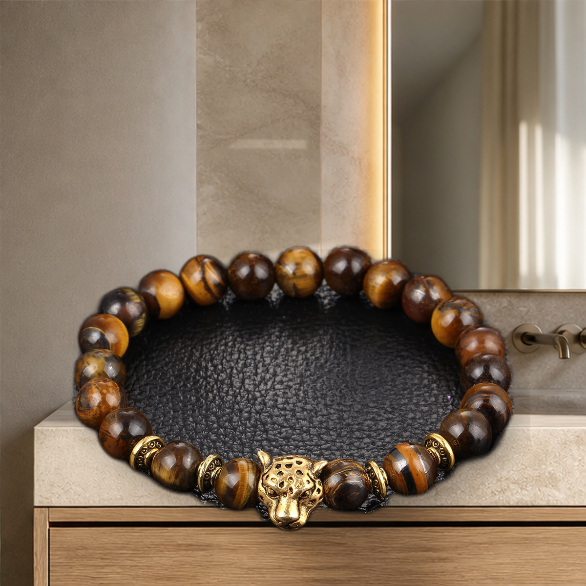 Bracelet tête de lion — Style 5 — vue 11