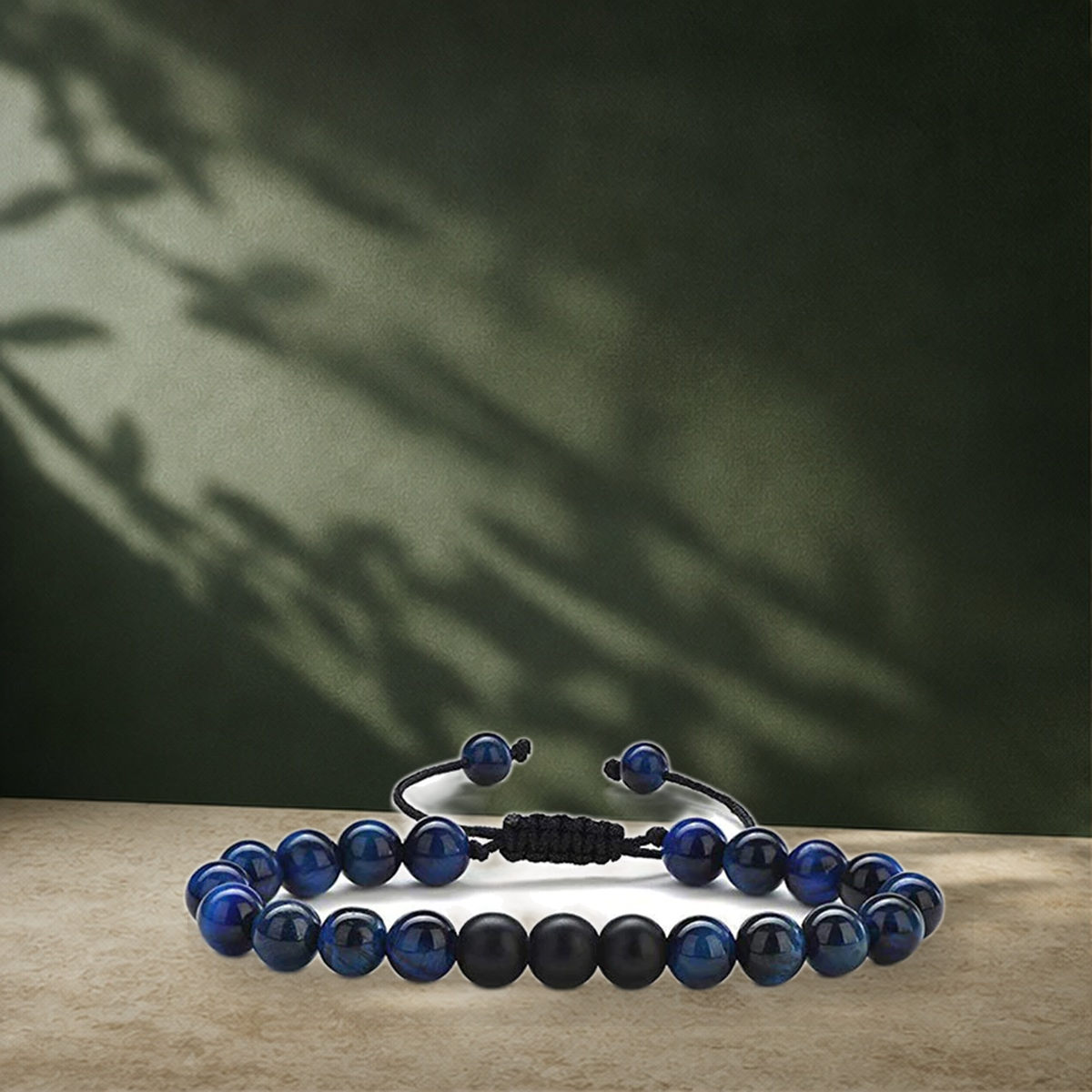Duo de bracelets œil-de-tigre et agate — 13Style — vue 6