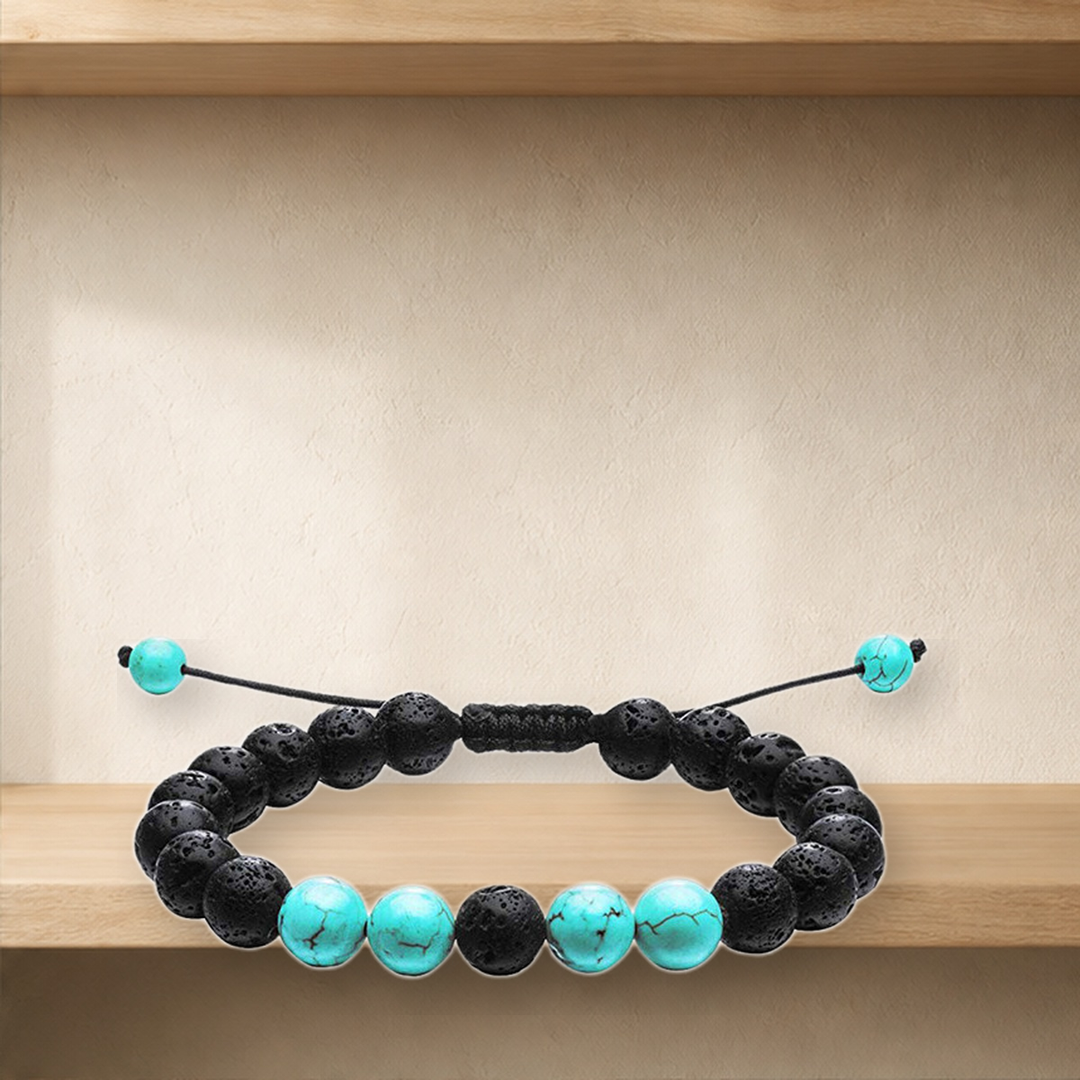 Duo de bracelets œil-de-tigre et agate — H — vue 7